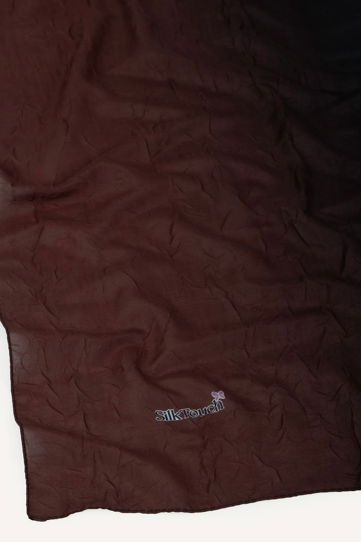 Bordo Degrade Desen Kraş Şal