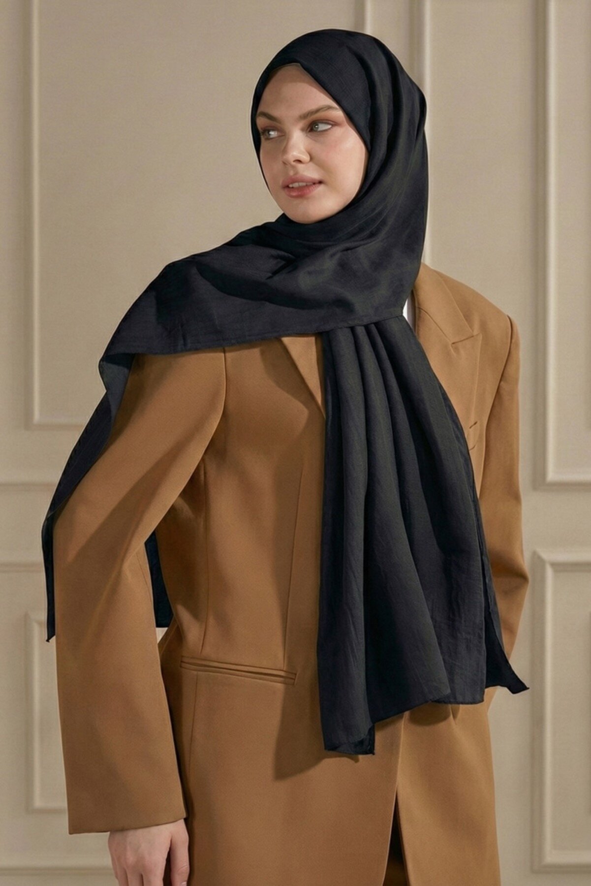 Siyah Mercan Şal