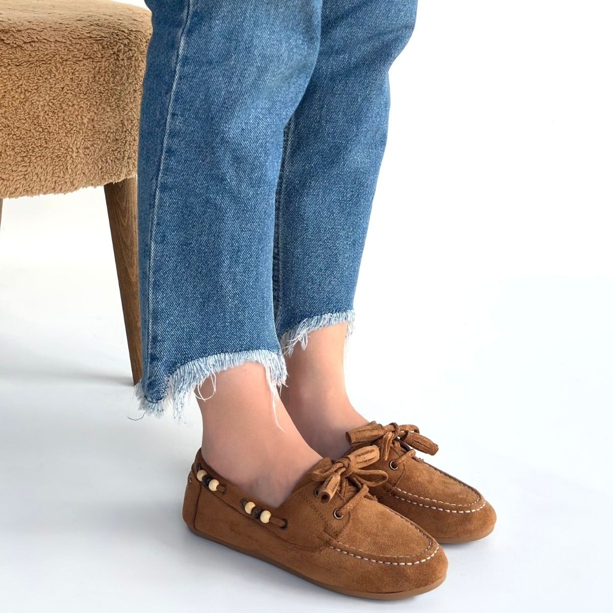 Elora Taba Süet Babet