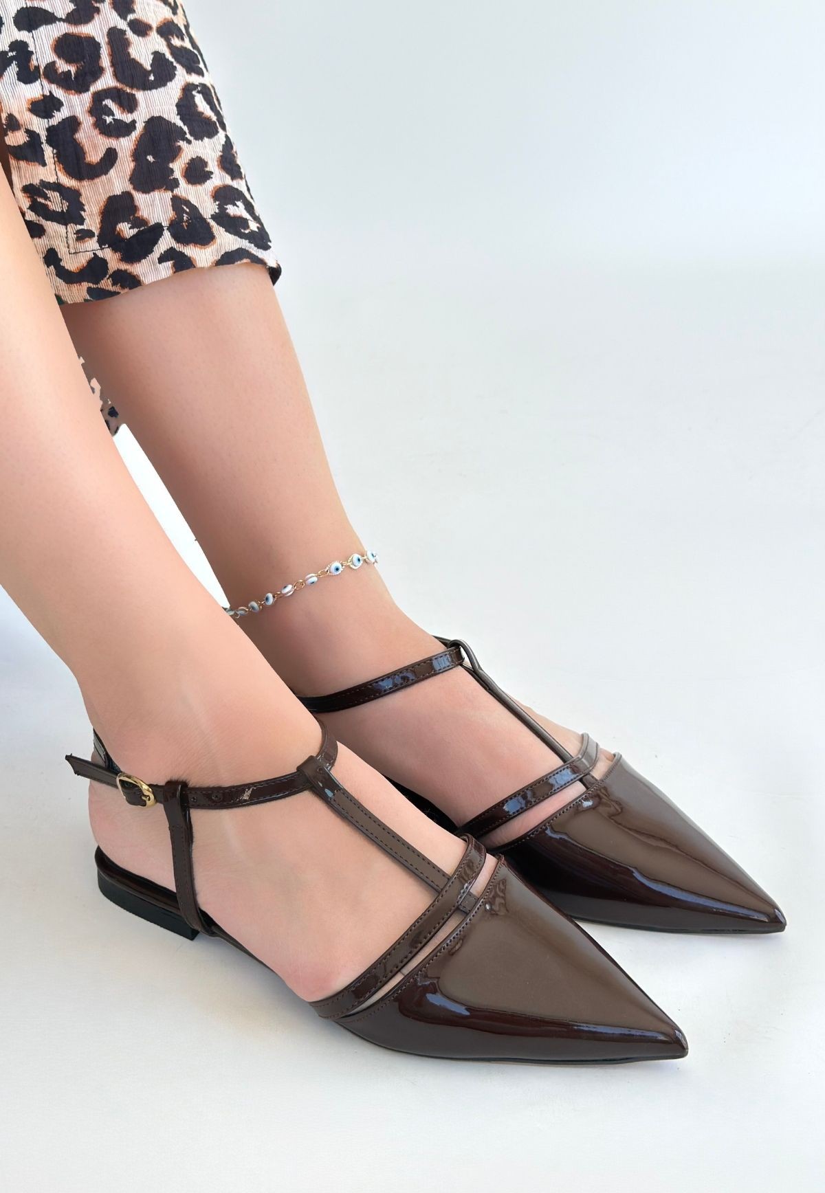 Canca Kahverengi Rugan Babet Ayakkabı