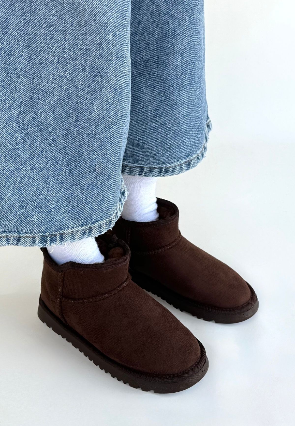 Elsa Kahverengi Süet Bot