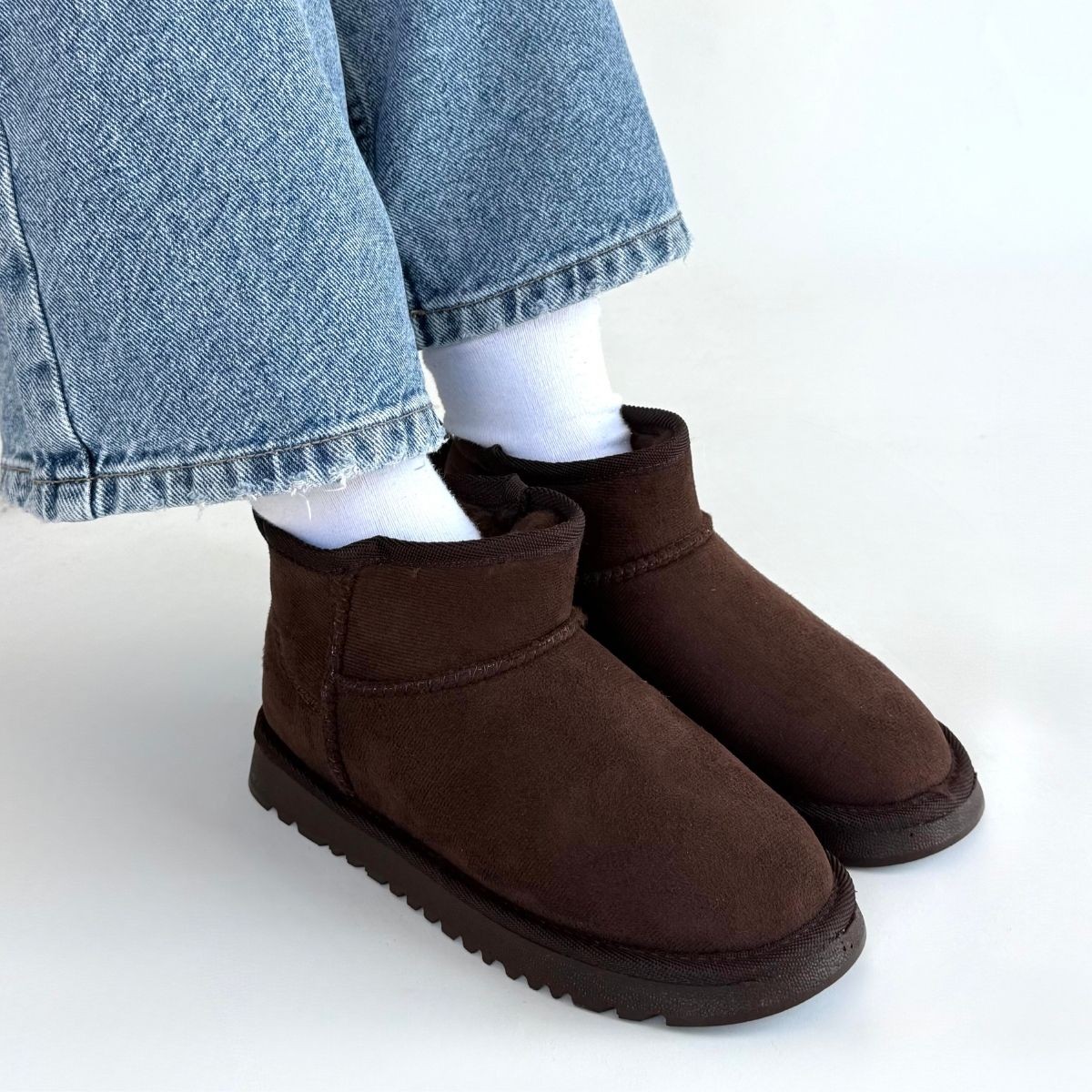 Elsa Kahverengi Süet Bot