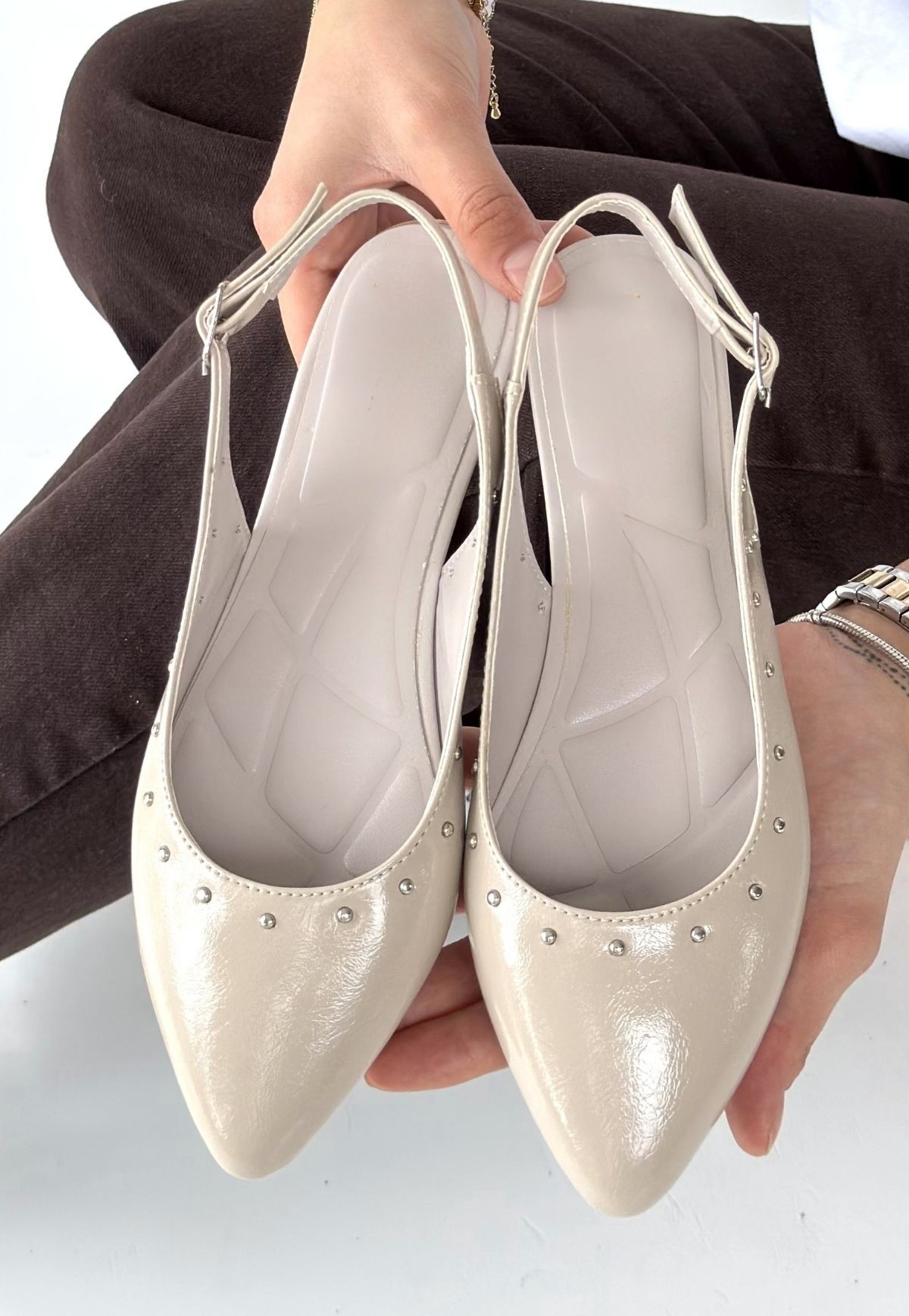 Lowwi Bej Rugan Babet Ayakkabı